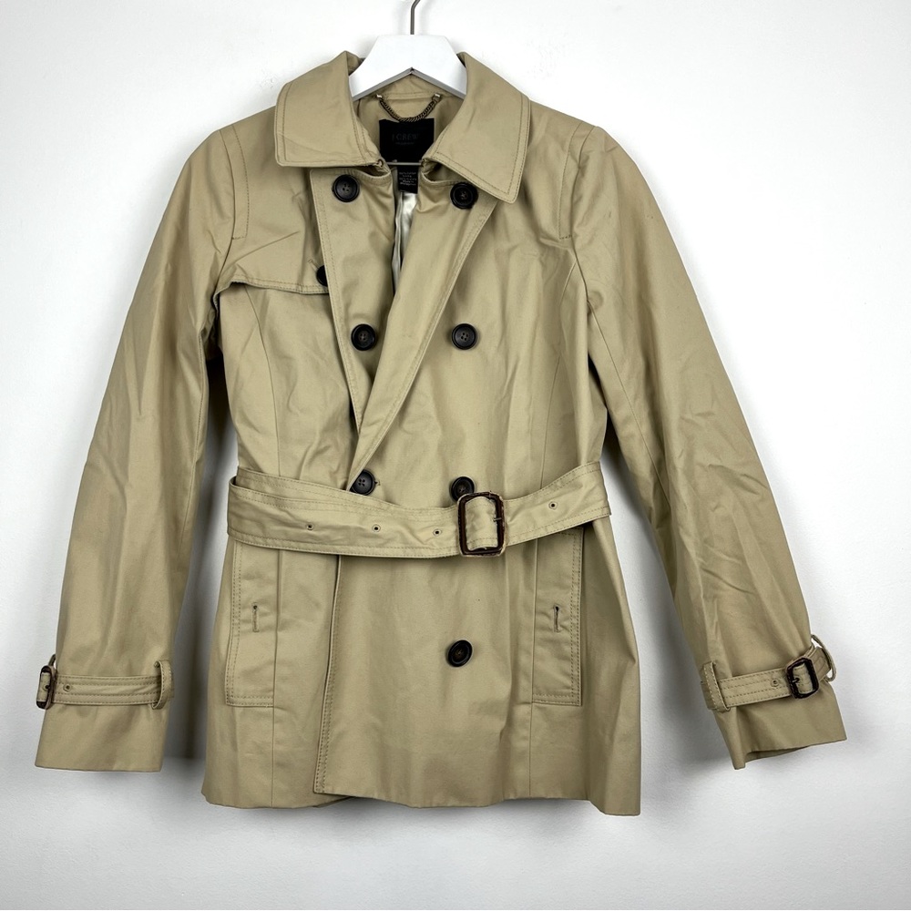 J. Crew Collection Short Icon Trench